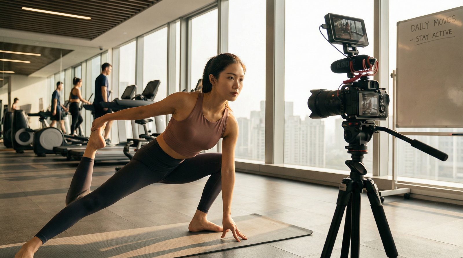 黄色仓库健身视频