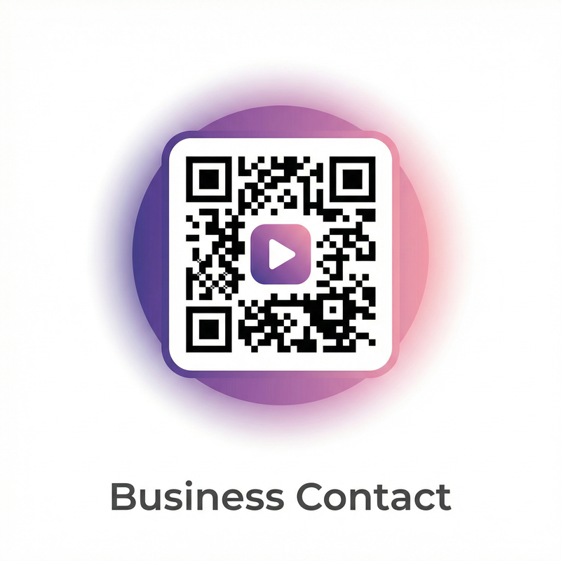 黄色仓库商务二维码